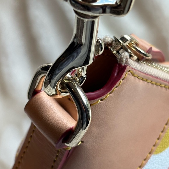 Dooney & Bourke Colorful Geometric Shoulder Bag - Picture 3 of 12